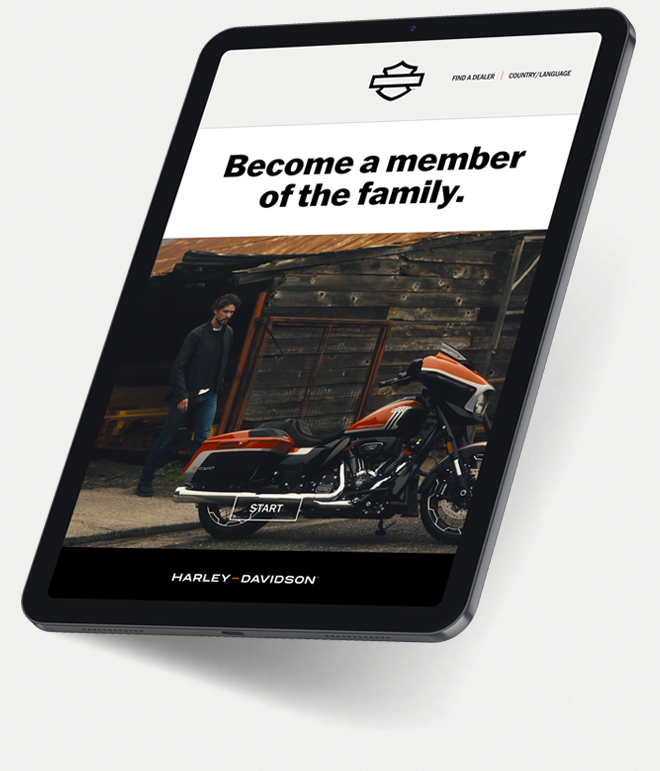 Become a member of the family.